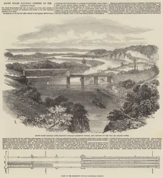 South Wales Railway, Eröffnung der Chepstow-Brücke